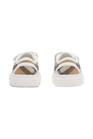 check fabric sneakers BURBERRY KIDS | 8118360B9368